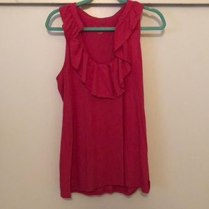 Hot pink tank